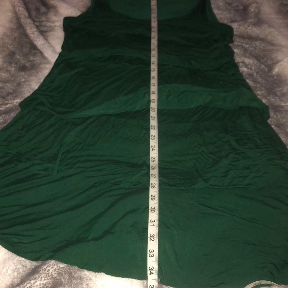 👗 Green Ruffle Dress - Versatile For Maternity! - Picture 7 of 7
